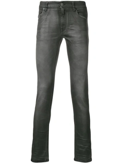 Fendi Slim Fit Jeans In Grey
