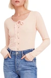 Free People Cecilia Shirt In Pink