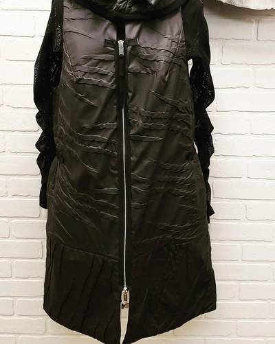Ny 77 Design Italian Vest In Black