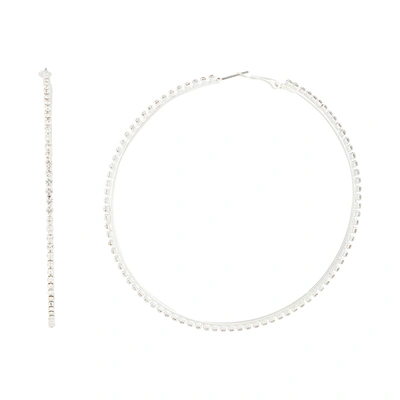 Lovisa Silver Large Diamante Hoop