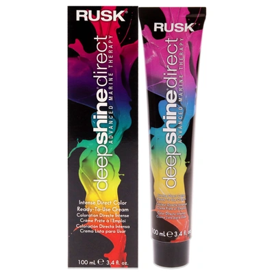 Rusk Deepshine Intense Direct Color - Blue By  For Unisex - 3.4 oz Hair Color