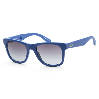 Lacoste Unisex 52mm Matte Blue Sunglasses In Multi