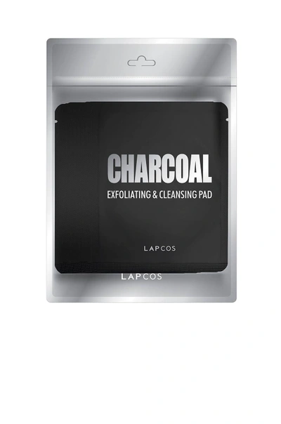 Lapcos Charcoal Exfoliating & Cleansing Pad 5 Pack In N,a