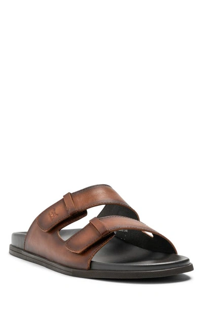 Rodd & Gunn Kendrick Place Slide Sandal In Cognac