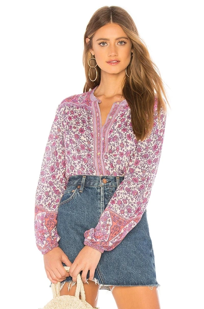 Spell & The Gypsy Collective Jasmine Blouse In Purple