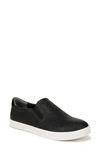 Dr. Scholl's Madison Slip-on Sneaker In Black Faux Leather
