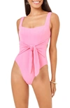 L*space Balboa Tie Waist One-piece Swimsuit In Multi