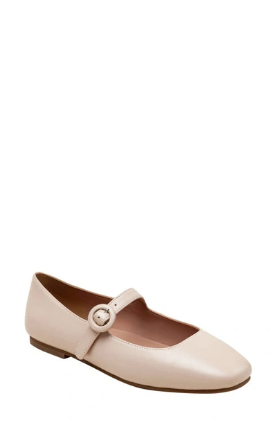 Linea Paolo Marley Mary Jane Flat In Blush Pink