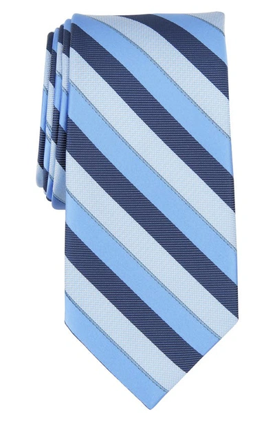 Nautica Carlton Stripe Tie In Light Blue