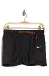 Nike Cover-up Cargo Shorts In Black