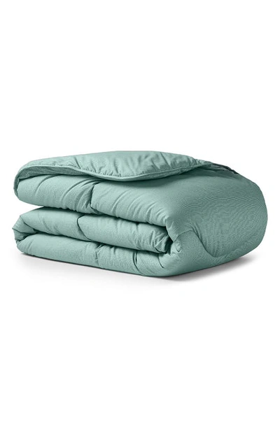 Night Lark Seagrass Hypoallergenic Duvet Comforter In Green