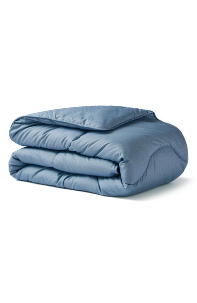 Night Lark Seagrass Hypoallergenic Duvet Comforter In Twilight Blue