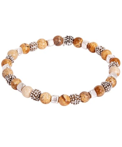 Philippe Audibert Audibert Mr Barney Beaded Bracelet In Brown