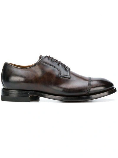 Silvano Sassetti Classic Derby Shoes - Brown
