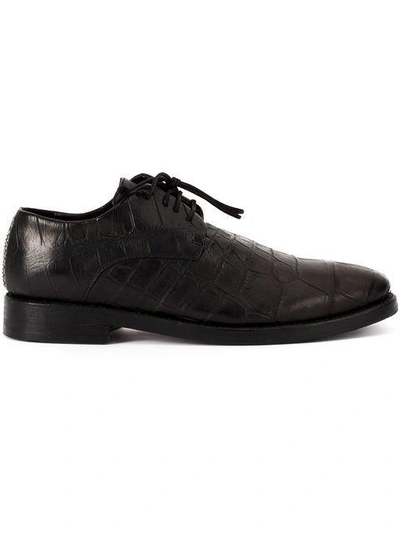 Isaac Sellam Experience The Last Conspiracy X Isaac Sellam Derby Shoes In H19-noir