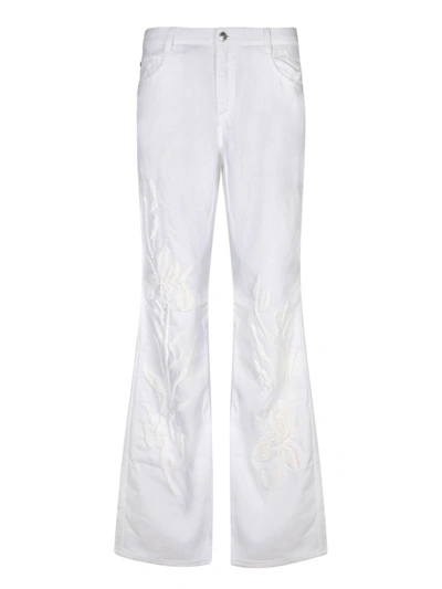 Ermanno Scervino Trousers In White