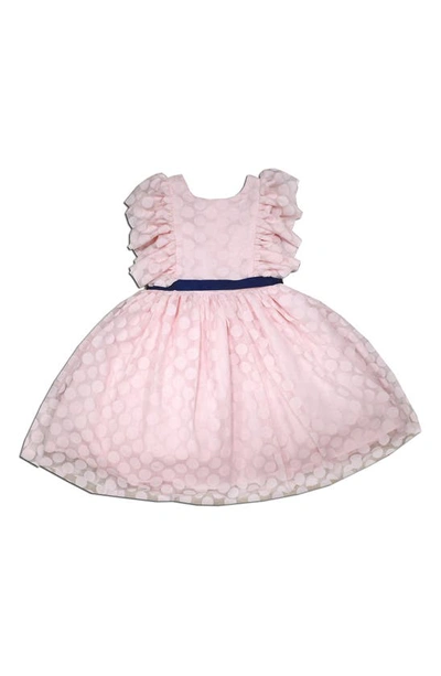 Joe-ella Kids' Polka Dot Dress In Pink