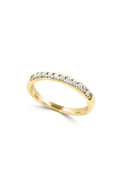 Effy 14k White Gold Diamond Ring In Yellow Gold