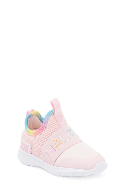 Nautica Kids' Alois Sneaker In Peony Rainbow