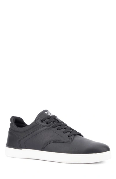 New York And Company Neriah Low Top Sneaker In Black