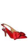 J. Reneé J.renée Devika Slingback Pointed Toe Pump In Red