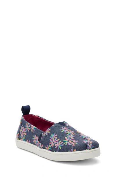 Toms Kids' Alpargata Slip-on Trainer In Navy