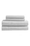 Marimekko Muru 200 Thread Count Organic Cotton Sheet Set In Navy/ White