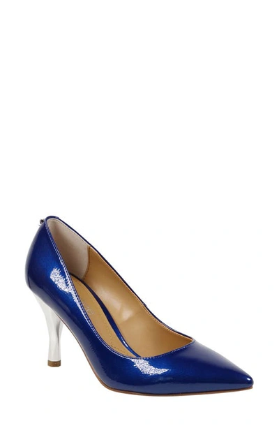 J. Reneé Kanan Pointed Toe Pump In Cobalt