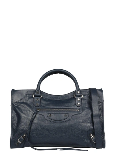Balenciaga Classic Leather Shoulder Bag In 4065