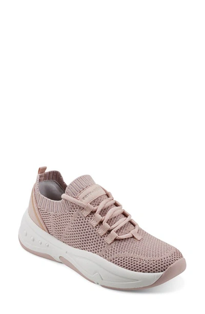 Easy Spirit Power Lace-up Sneaker In Light Pink Blush