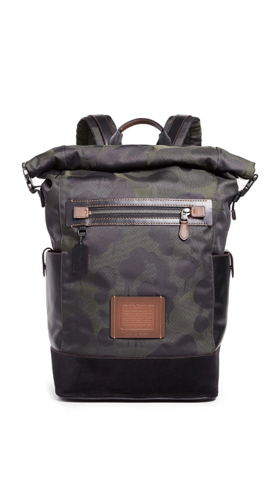 Coach Academy Travel Backpack In Military