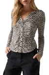 Sanctuary Dreamgirl Button-up Shirt In Gentle Spots