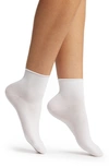 Falke Cotton Touch Short Socks In White