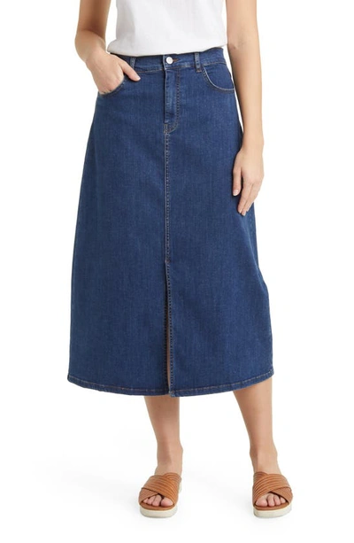 Masai Copenhagen Shiloh Denim Skirt In Blue Denim