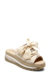 Free People Chapmin Sport Platform Sandal In Ivory