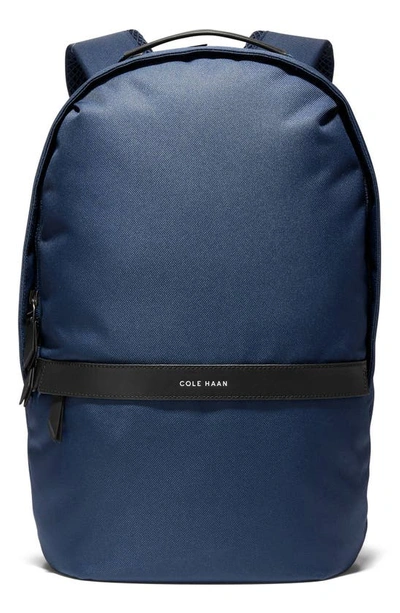 Cole Haan Triboro Go To Nylon Backpack In Navy Blazer
