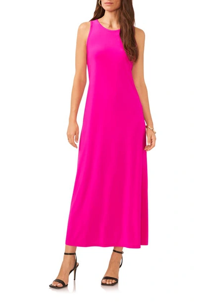 Vince Camuto Sleeveless Maxi Dress In Fiercely Fuchsia