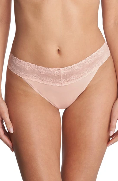 Natori Bliss Perfection Thong In Seashell