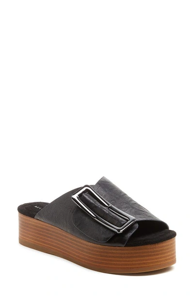 Kelsi Dagger Brooklyn Dover Platform Sandal In Grey