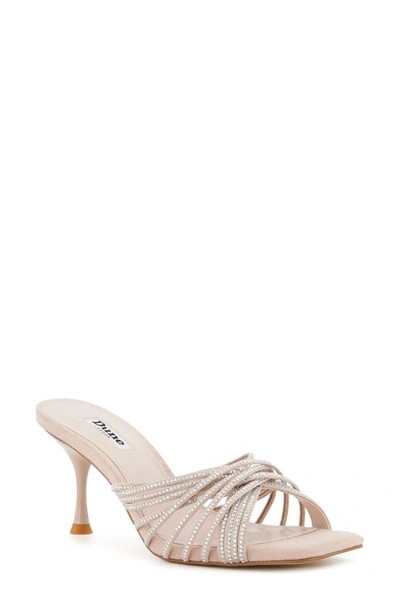 Dune London Marquees Strappy Sandal In Blush
