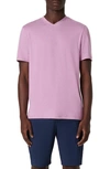 Bugatchi V-neck Performance T-shirt In Violet