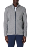 Bugatchi Reversible Knit Jacket In Navy