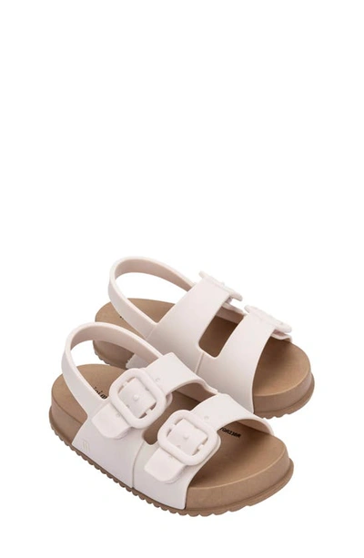 Mini Melissa Kids' Mini Cozy Slingback Sandal In White