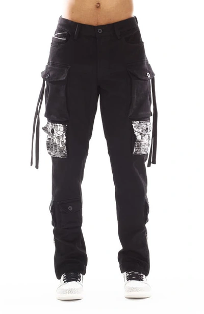 Cult Of Individuality Rocker Cargo Pants In Paisley