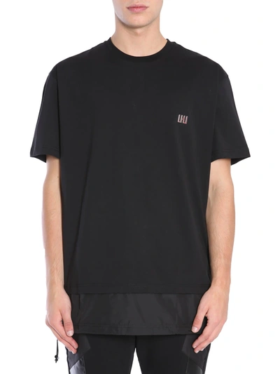 Les Hommes Overesize Fit T-shirt In Nero
