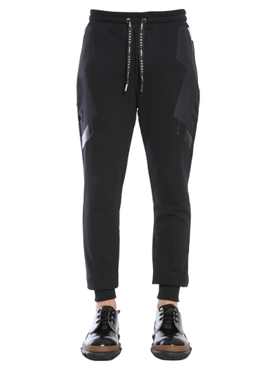 Les Hommes Jogging Trousers In Nero