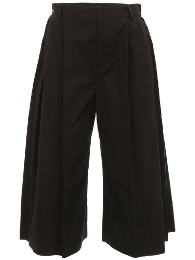 Moncler Genius 6 Cropped Trousers In Nero (black)
