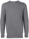 N•peal Cashmere Jumper In Grey