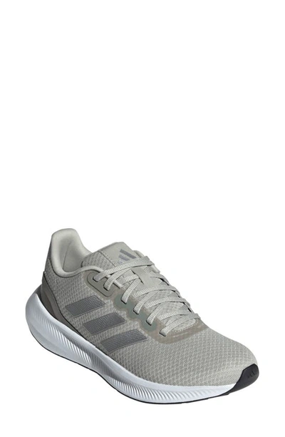 Adidas Originals Runfalcon 3.0 Sneaker In Grey/ Silver Met./ Pebble