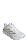 Adidas Originals Duramo Sl Running Shoe In White/gold Met./dash